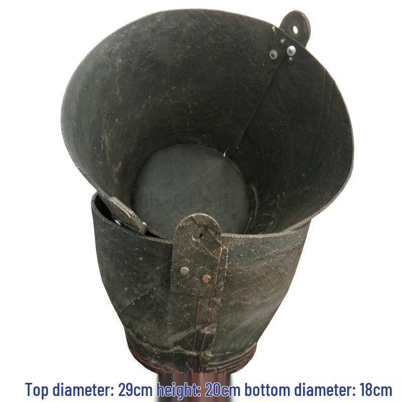 Thickened Wear-Resistant Cement and Mortar Rubber Bucket for Construction