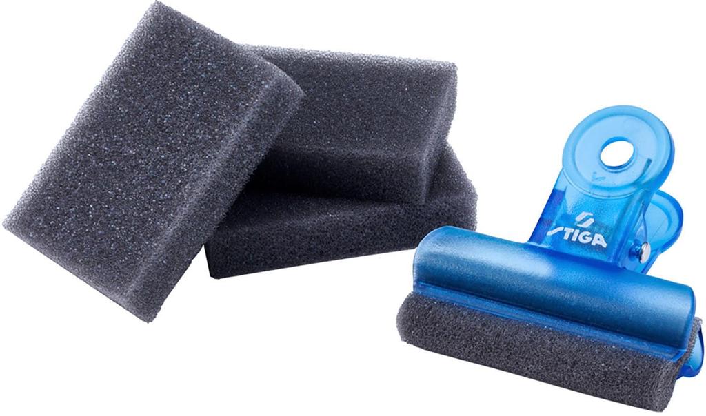 STIGA Table Tennis Maintenance Sponge, STIGA Glue Applicator JP, 50-Pack, Black, 1923022450