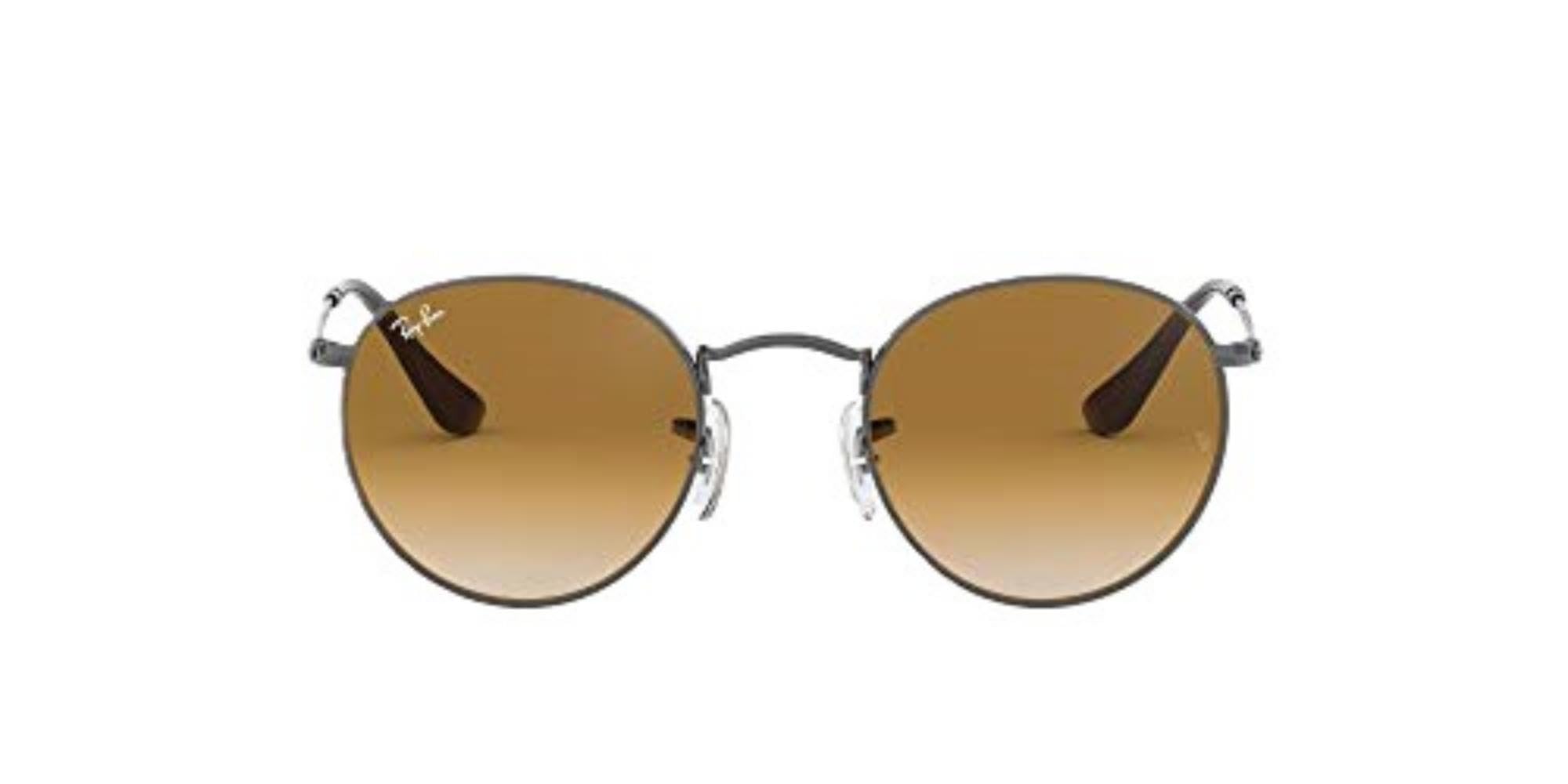 

Солнцезащитные очки 0RB3447N ROUND METAL CLEAR GRADIENT BROWN 53 Ray-Ban 004/51