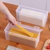 Large Capacity Noodle Storage Box Flip Cover Food Preservation Box  Pefrigerator