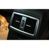 For BMW X1 2016-  F48 ABS Silver Rear Air Outlet Vent Cover Trim 1pcs