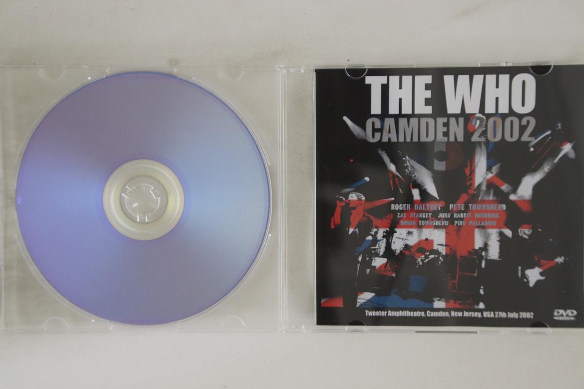 

DVD WHO - Camden 2002 NONE NOT ON LABEL Unknown Rock Used