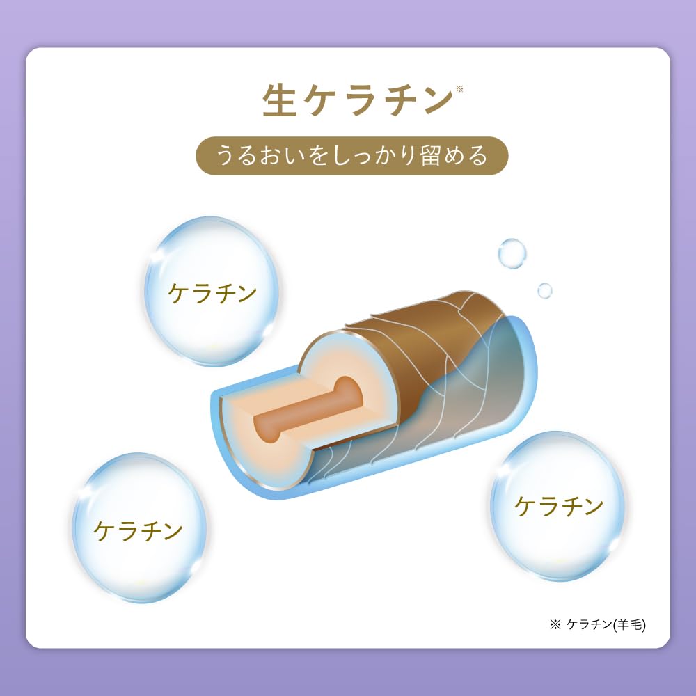 Hiritu Balance Repair Hair and Hair Milk Moist Set with PPT and Amino Cleansing Ingredients for Damage and Friction Apricot Jasmine Scented Shampoo,