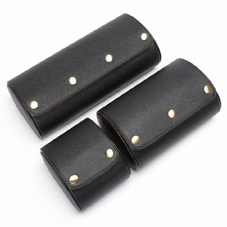 Elegant Leather Watch Storage Case Handmade Wristwatch Holder Carrying Box Women Jewelry Accessory Organiser