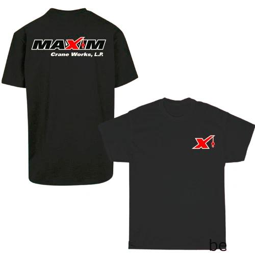 New Maxim Crane Works Logo  Unisex T-Shirt Funny Size S to 5XL XL