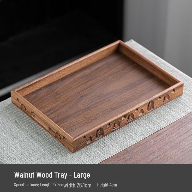 Walnut Wood Gongfu Tea Tray