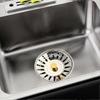 Steel Replacement Kitchen Sink Drain Waste Plug Strainer