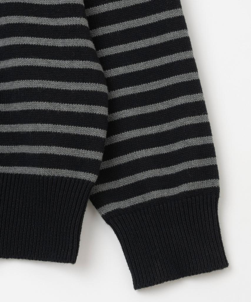 MILLO ARCHIVE Heritage Nixon Striped Knit [Stripe Black]