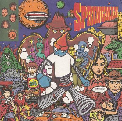 CD UNICORN - Springman SRCL2618 Sony Records 1993 Japan Japanese Pop/Rock Used