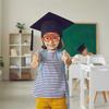 Theme Graduation Season Cartoon Pattern Paper Glasses Photography Props Decor