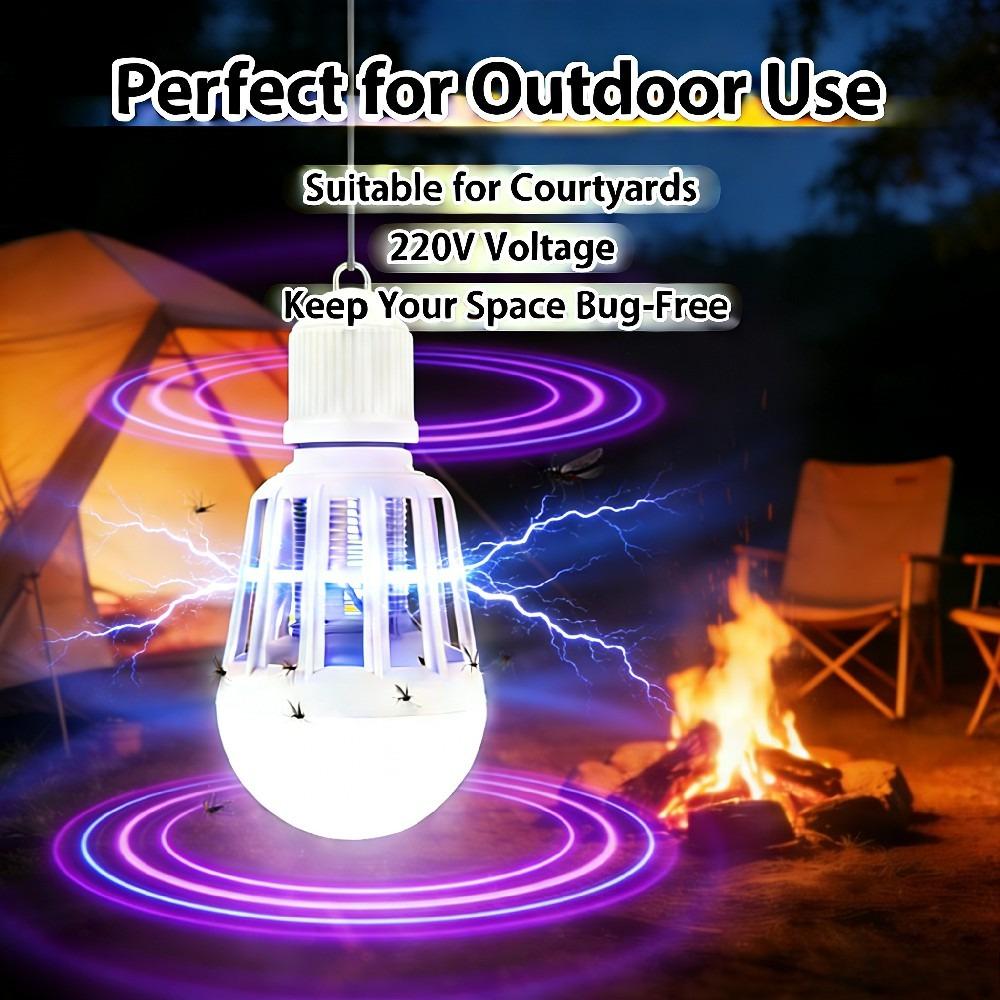 5/3/1PCS Electric Mosquito Lamp Mosquito Lure Lighting Indoor and Outdoor Universal E27 Screw Multi Functional Light Bulb