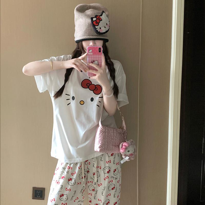 Cotton Sleepwear Set For Women Summer Comfort Lounge Casual