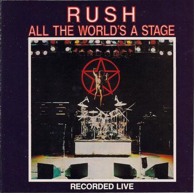 CD RUSH - All The World's A Stage 8225522M1 Mercury 1990 US Japanese Pop/Rock Used