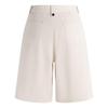 Navigare Women's Cotton A-Line Capri Pants with Belt