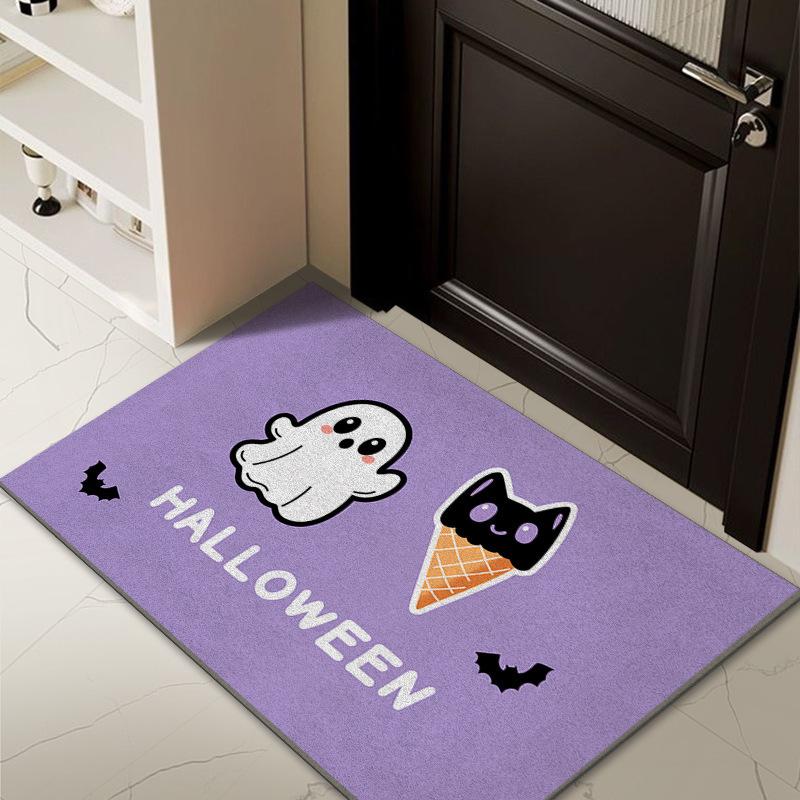 

Главная Шелковое кольцо Нескользящий коврик Главная Креативный Хэллоуин Тыква Дверь Пылезащитный коврик Коврик Коврик Коврик Коврик Коврик Коврик 40 * 60cm Silk Circle