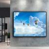 5D DIY Diamond Painting Hot Air Balloon Cross Stitch Diamond Art Embroidery  Mosaic Home Deco