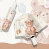 Three-fold automatic umbrella cartoon digital folding umbrella vinyl UV protection sun shade sun umbrella