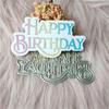 KX4B Metal Die Cuts Happy Birthday Card Embossing DIY Photo Album Template Mold Decor