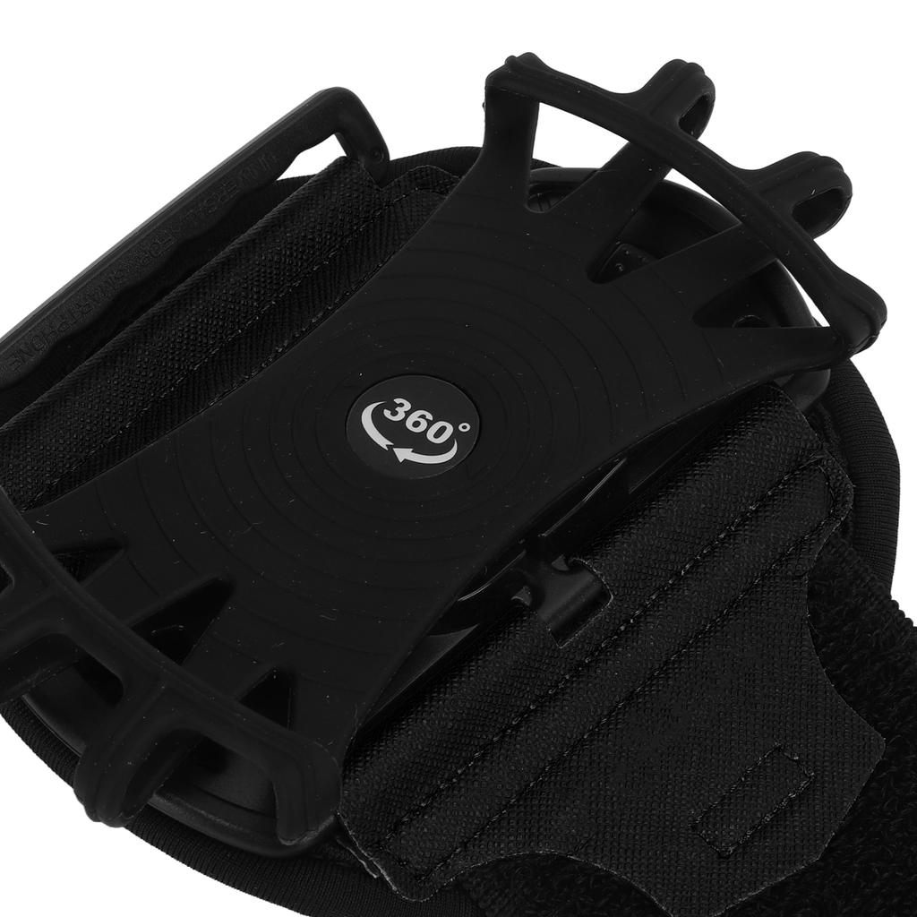 Phone Holder Armband Wrist Case 180 Rotation Detachable Wristband Case for 6.6in Phones