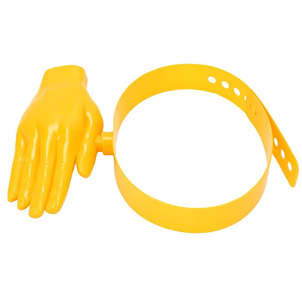 Funny 3D Palm Sun Hat Novelty Portable Hand Shaped Sun Visor Photo Prop for Beach Pool Party