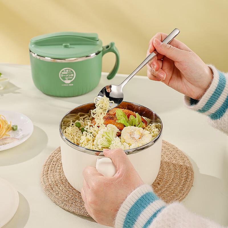 Guangyi Stainless Steel Instant Noodle Bowl & Lunch Box