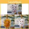 Cute Cow Plush Doll With Polyester Fiber For Backpack Accessories And Collectors