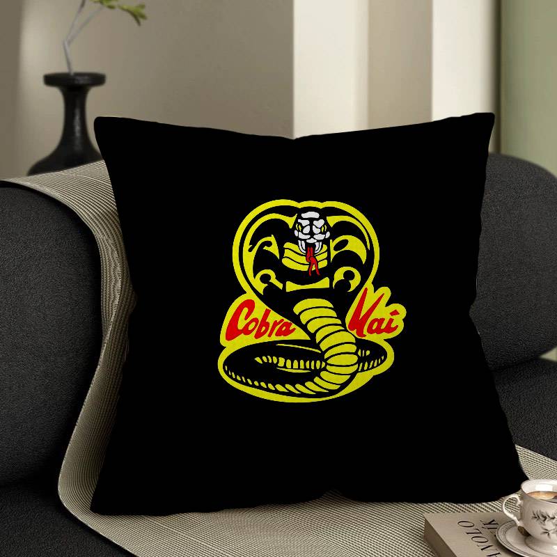 Classic Tv Dramas Cobra Kai Pillow Cover For Bedroom Room And Living Room Sofa Decorative Cushion Cover