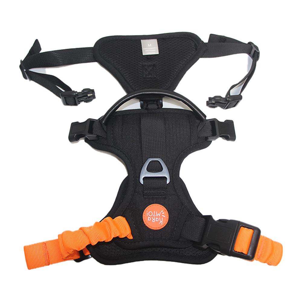 Split Dog Chest and Back Nylon Rubber Explosion-proof Pet Chest Strap Close-fitting Control Dog Strap