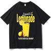 Louis Tomlinson Lemonade 2025 T Shirts Unisex Unisex Harajuku High Quality Fashion Tshirts Retro Oversized 100 Cotton Tshirt Tops