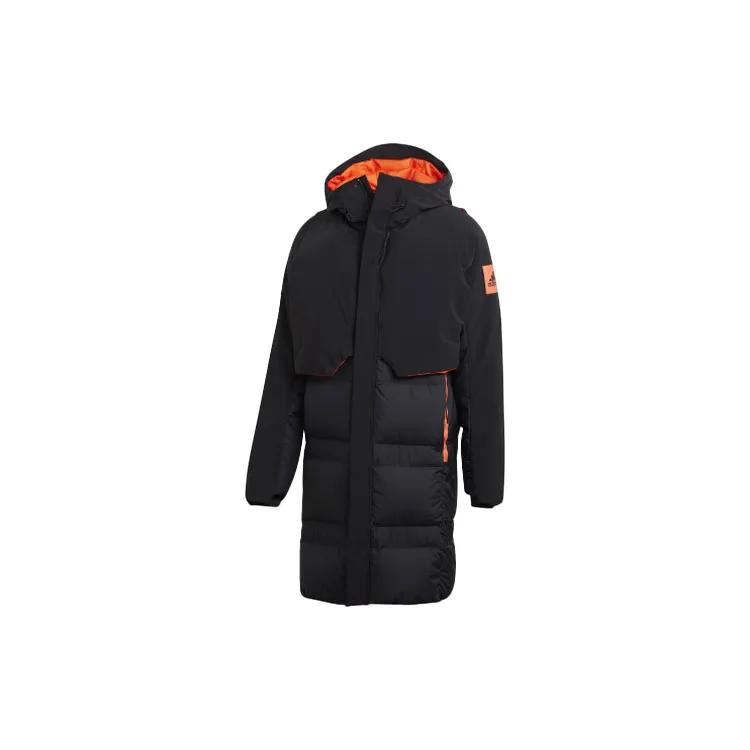 Adidas Down Jacket Winter Men's Black (Unisex) Down Jackets FR9527