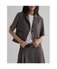 8seconds Tailored Collar Short Sleeve Jacket Grey