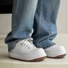 Hight Quality New Original Design Street Style Genuine Leather Sneakers For Men White Daily Dress Casual Height Increasing Shoes