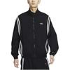 Nike DNA Crossover Striped Stand Collar Zip Casual Long Sleeve Basketball Jacket Men jackets Black FN2867-010