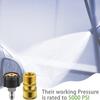1 Pair of M22 14mm Female to 1/4" Male Quick Connect Adapter for Pressure Washer