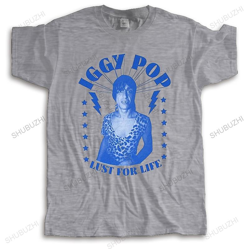 

IGGY POP LUST FOR LIFE WHITE T-SHIRT NEW OFFICIAL ADULT BAND MUSI Brand Cotton T shirt Drop Shipping Brand Clothing 4XL
