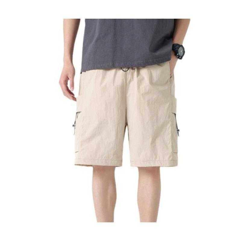 Outdoor Casual Workwear Shorts with Five Quarter Length Pants and Multiple Pockets Men's Shorts