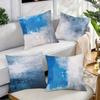 Abstract Art Pillowcase Blue and White designSuitable for Sofa Car Bedroom Decorative Cushion Cover Pillow Cover
