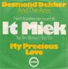 7inch Record DESMOND DEKKER  THE ACES  It Miek 14390AT Ember Records 1969 Germany Reggae Ska  Dub Used