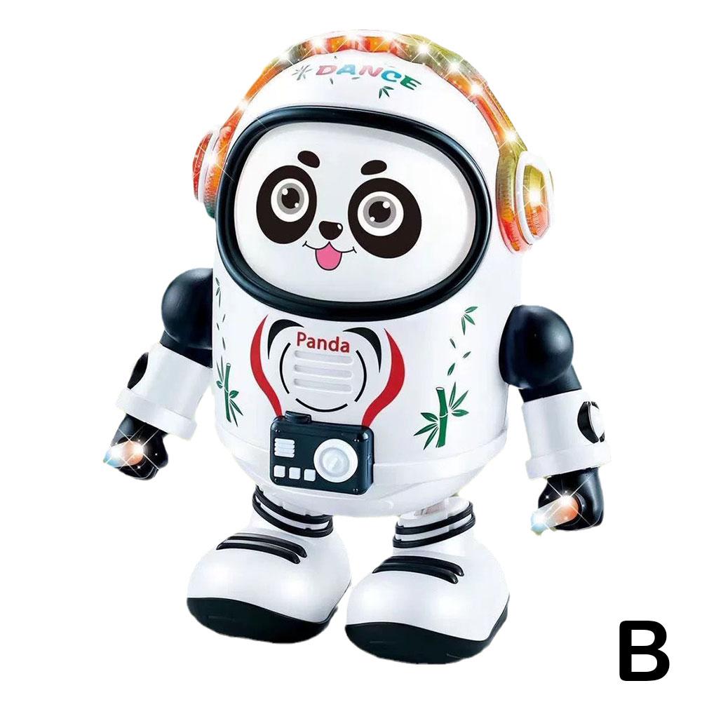 Baby Duck Toy Musical Interactive Toy Electric with Lights and Sounds Dancing Robot Space Elements for Infants Babies Kids Gifts