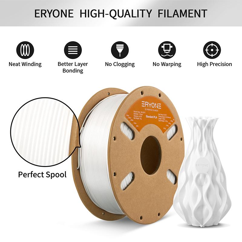 ERYONE PLA 3D-Druckfilament 1,75MM Durchmesser Regular