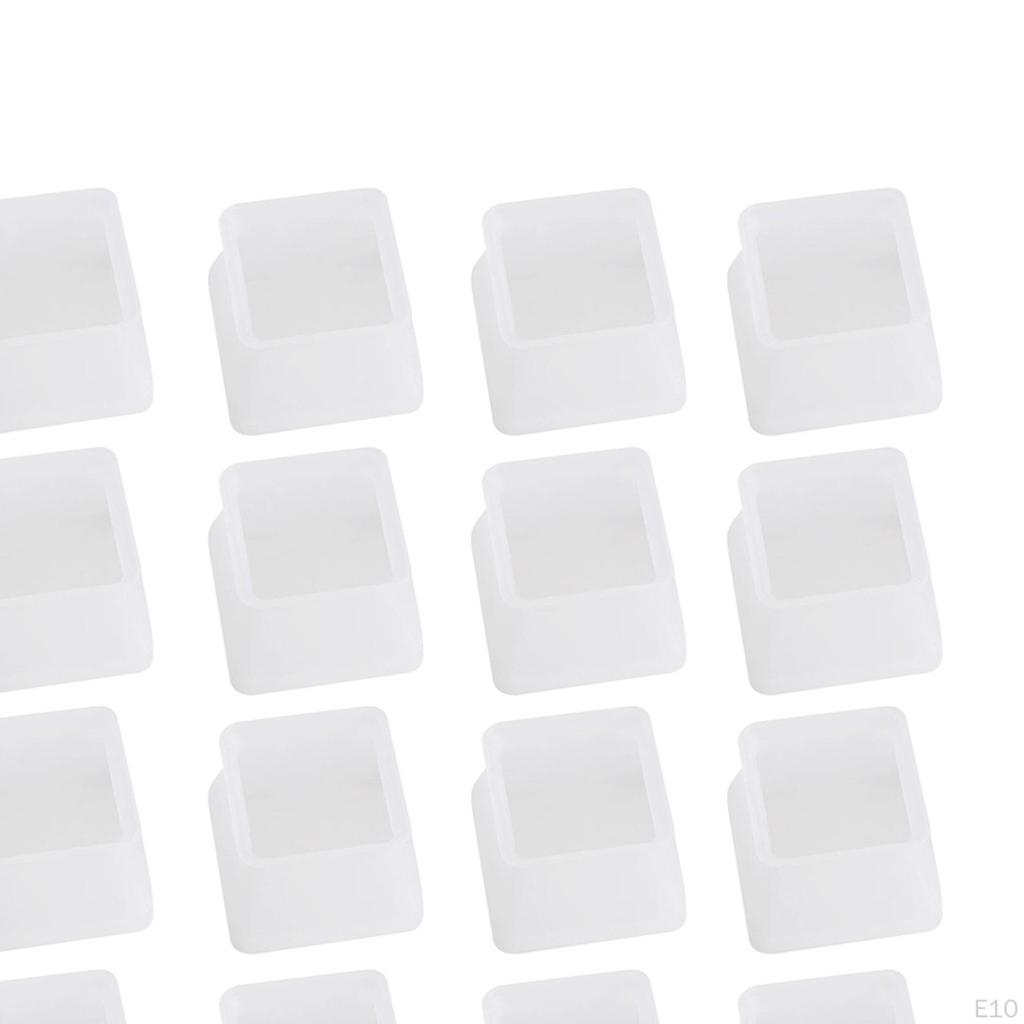 Leg Covers to Floors, 20 Pcs Non- Silicone Caps, for Floor Scratches and Noise