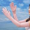MEET SUNNY Summer Palm Mesh Sun Protection Arm Sleeves