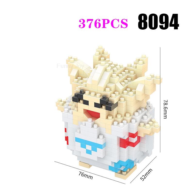 Funny Pokemon Building Blocks Assembly Anime Picachu Charizard Doll Blastoise Bulbasaur Gengar Pokémon Bricks Toy for Kid Gift