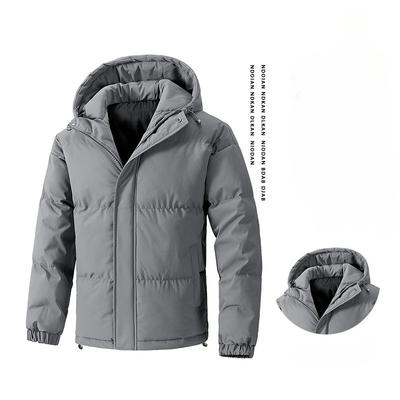 Cotton-padded Jacket for Men and Women with The Same Style Winter Loose Hooded Cotton-padded Jacket Couple Jacket Men