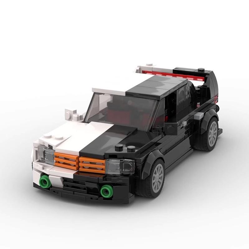 Famous Supercar Racing Sports Car Vehicle Speed Champion Racer Building Blocks Brick Creative Garage Kid Birthday Toys