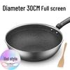 Stainless Steel Non-Stick Wok for Induction and Gas Cooking