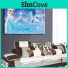 Frozen Oil Painting Diy Wall Decor For Living Room Or Bedroom