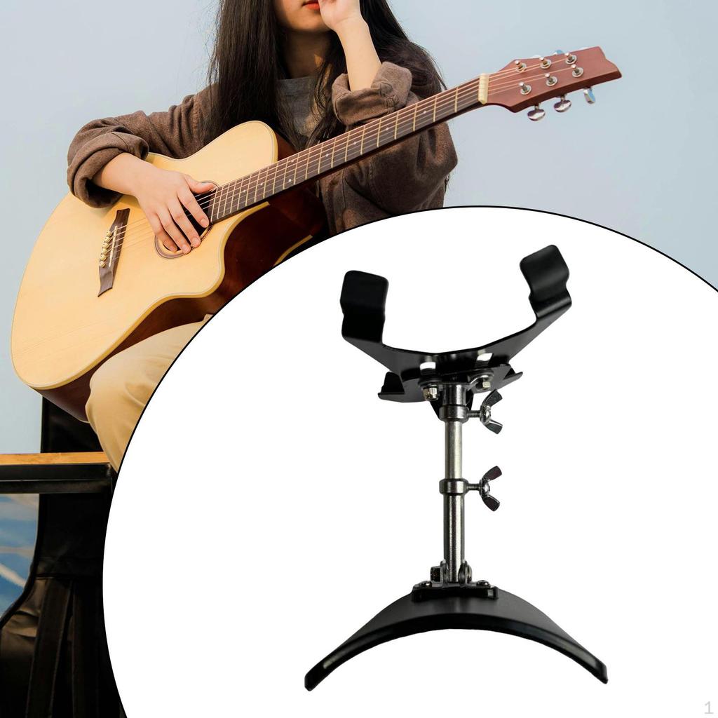Gitarrenständer Fußstütze Tragbarer Fußhocker Musikalische Teile für Solo-Geschenke Studio Romantisch