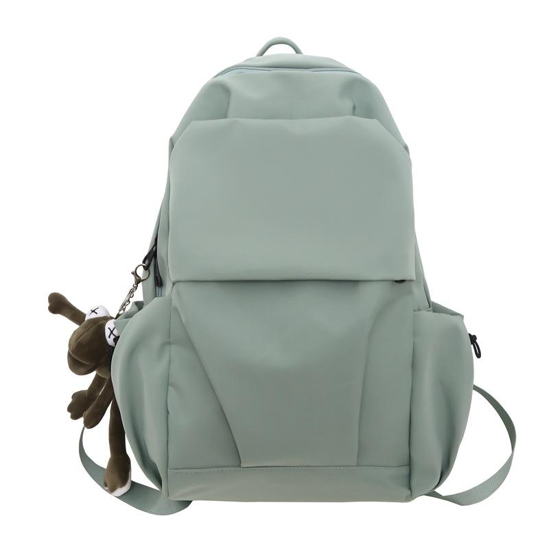 Schoolbag couple backpack women's 1011 new Korean version fashion trendy ins large capacity backpack junior high school student schoolbag