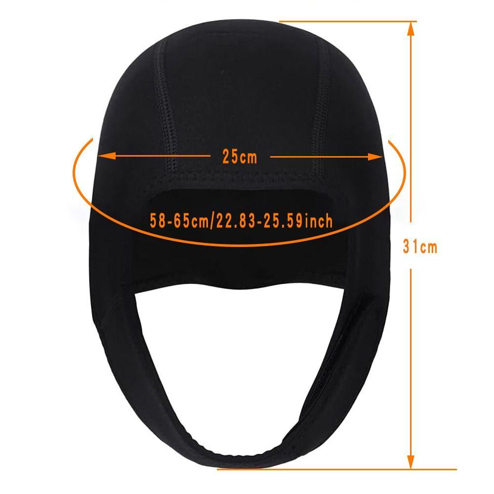 Neoprene Diving Hood Cap Windproof Chin Strap Cover Hat UV Protection Swiming Cap Men